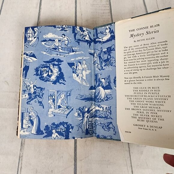 Vintage Nancy Drew 1935 The Message in the Hollow Oak Hardcover Book - Picture 3 of 14